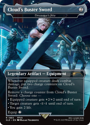 Cloud's Buster Sword - Umezawa's Jitte [Secret Lair Drop Series] - The Mythic Store | 24h Order Processing