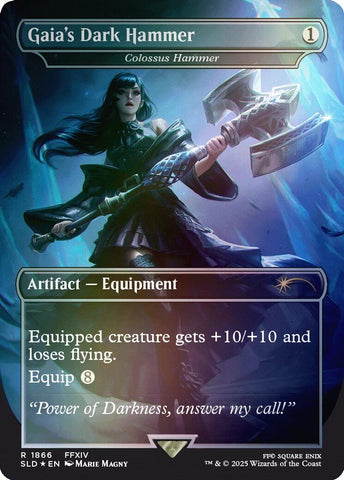 Gaia's Dark Hammer - Colossus Hammer (Rainbow Foil) [Secret Lair Drop Series] - The Mythic Store | 24h Order Processing