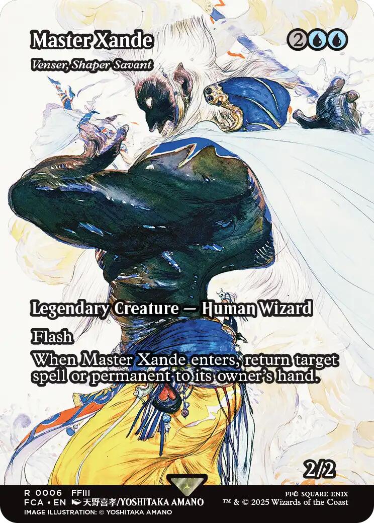 Master Xande - Venser, Shaper Savant (Showcase) [FINAL FANTASY : Through the Ages] - The Mythic Store | 24h Order Processing