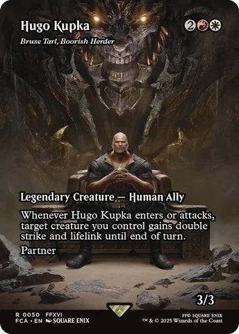 Hugo Kupka - Bruse Tarl, Boorish Herder (Showcase) [FINAL FANTASY : Through the Ages] - The Mythic Store | 24h Order Processing