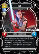 Rey (63) - Keeping the Past (Champion) (63) [Store Showdown Promos] - The Mythic Store | 24h Order Processing