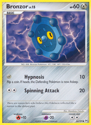 Bronzor (54/99) [Platinum: Arceus] - The Mythic Store | 24h Order Processing