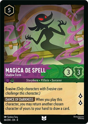 Magica De Spell - Shadow Form (66/204) [Reign of Jafar] - The Mythic Store | 24h Order Processing