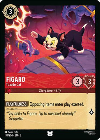 Figaro - Tuxedo Cat (133/204) [Reign of Jafar] - The Mythic Store | 24h Order Processing