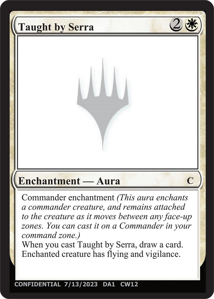 Taught by Serra [Unknown Event] - The Mythic Store | 24h Order Processing
