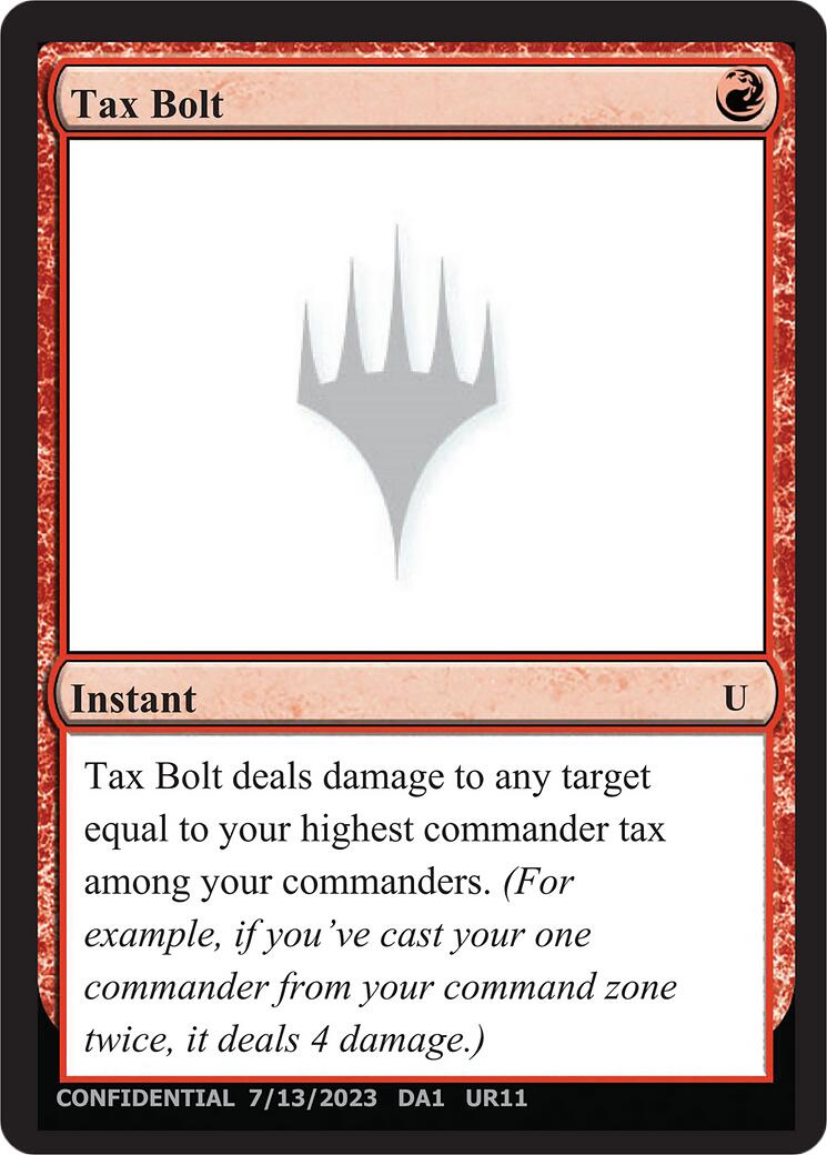 Tax Bolt [Mystery Booster] - The Mythic Store | 24h Order Processing