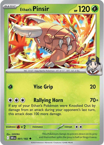 Ethan's Pinsir (001/182) [Scarlet & Violet: Destined Rivals] - The Mythic Store | 24h Order Processing