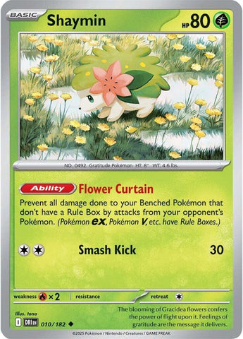 Shaymin (010/182) [Scarlet & Violet: Destined Rivals] - The Mythic Store | 24h Order Processing