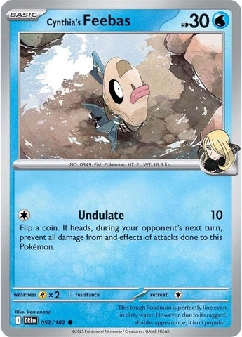 Cynthia's Feebas (052/182) [Scarlet & Violet: Destined Rivals] - The Mythic Store | 24h Order Processing