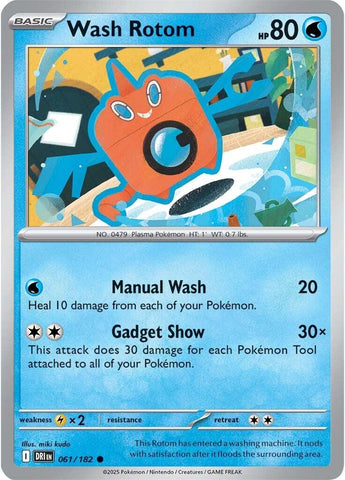 Wash Rotom (061/182) [Scarlet & Violet: Destined Rivals] - The Mythic Store | 24h Order Processing