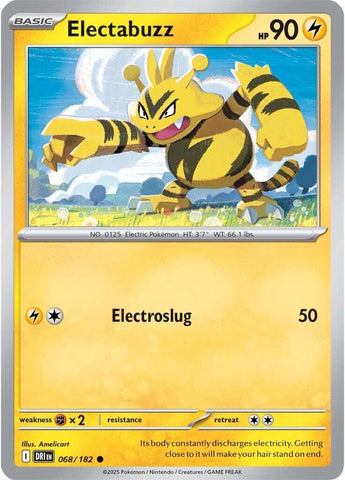 Electabuzz (068/182) [Scarlet & Violet: Destined Rivals] - The Mythic Store | 24h Order Processing