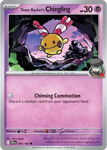 Team Rocket's Chingling (085/182) [Scarlet & Violet: Destined Rivals] - The Mythic Store | 24h Order Processing