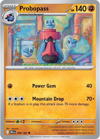 Probopass (098/182) [Scarlet & Violet: Destined Rivals] - The Mythic Store | 24h Order Processing