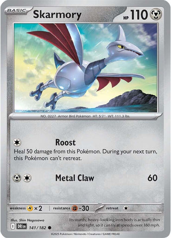 Skarmory (141/182) [Scarlet & Violet: Destined Rivals] - The Mythic Store | 24h Order Processing