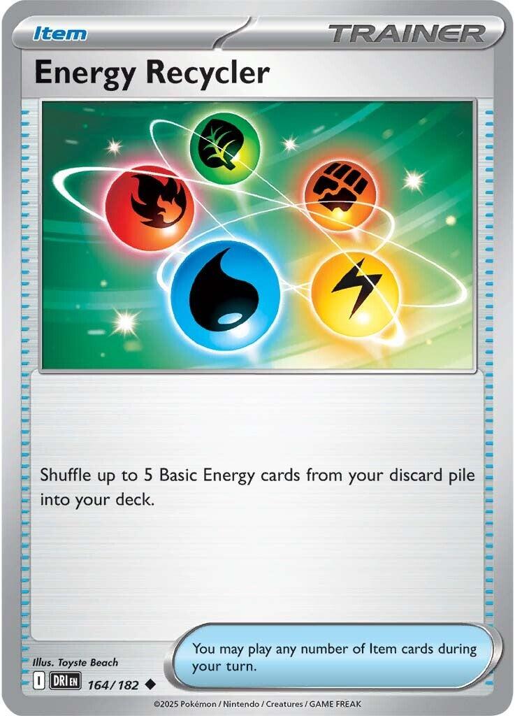 Energy Recycler (164/182) [Scarlet & Violet: Destined Rivals] - The Mythic Store | 24h Order Processing