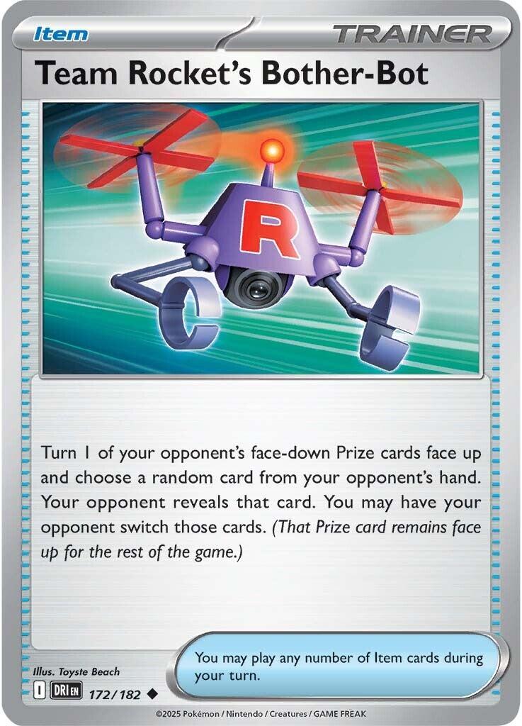 Team Rocket's Bother-Bot (172/182) [Scarlet & Violet: Destined Rivals] - The Mythic Store | 24h Order Processing
