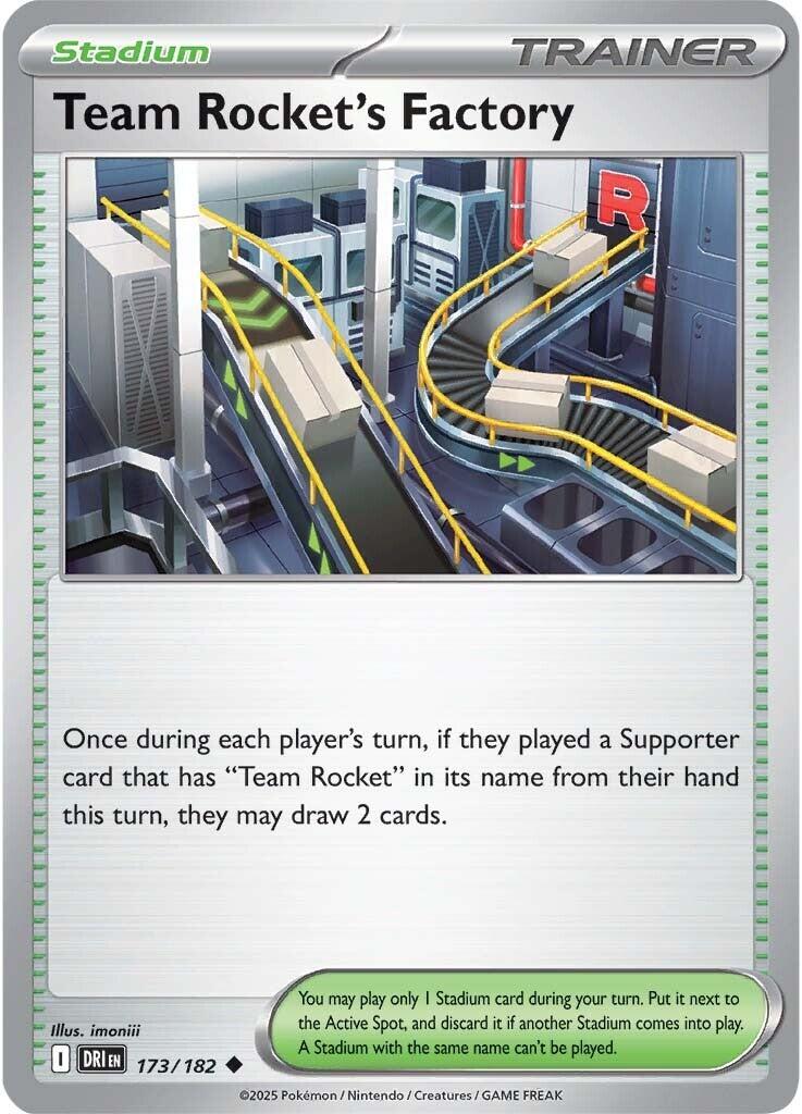Team Rocket's Factory (173/182) [Scarlet & Violet: Destined Rivals] - The Mythic Store | 24h Order Processing