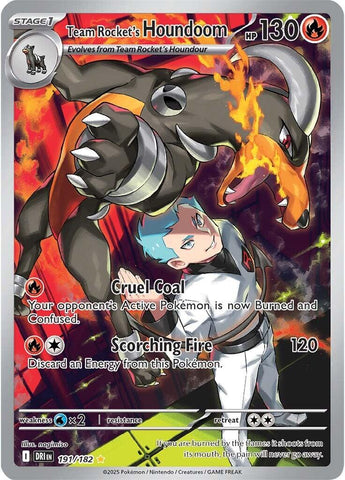Team Rocket's Houndoom (191/182) [Scarlet & Violet: Destined Rivals] - The Mythic Store | 24h Order Processing