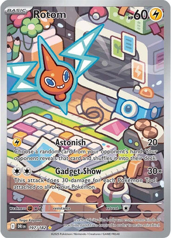 Rotom (197/182) [Scarlet & Violet: Destined Rivals] - The Mythic Store | 24h Order Processing