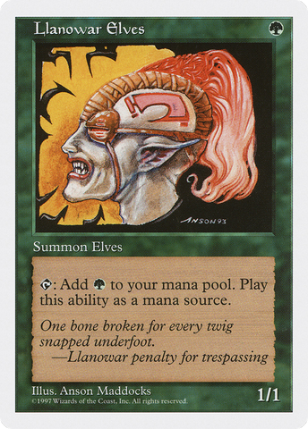 Llanowar Elves [Fifth Edition] - The Mythic Store | 24h Order Processing