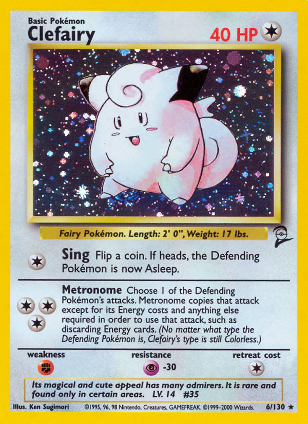 Clefairy (6/130) [Base Set 2] - The Mythic Store | 24h Order Processing