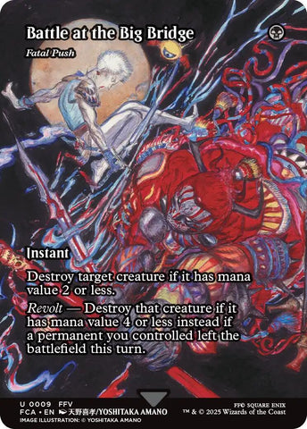 Battle at the Big Bridge - Fatal Push (Showcase) [FINAL FANTASY : Through the Ages] - The Mythic Store | 24h Order Processing