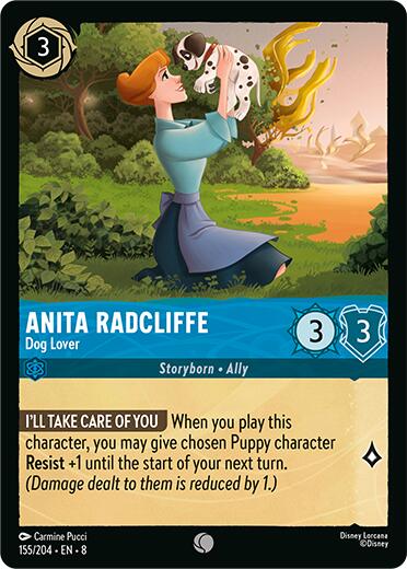 Anita Radcliffe - Dog Lover (155/204) [Reign of Jafar] - The Mythic Store | 24h Order Processing