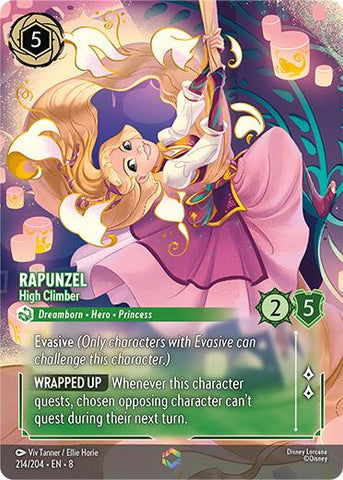 Rapunzel - High Climber (Enchanted) (214/204) [Reign of Jafar] - The Mythic Store | 24h Order Processing