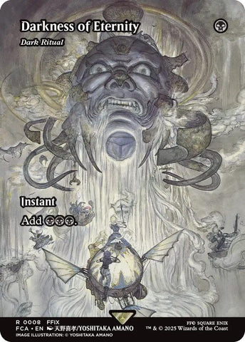 Darkness of Eternity - Dark Ritual (Showcase) [FINAL FANTASY : Through the Ages] - The Mythic Store | 24h Order Processing