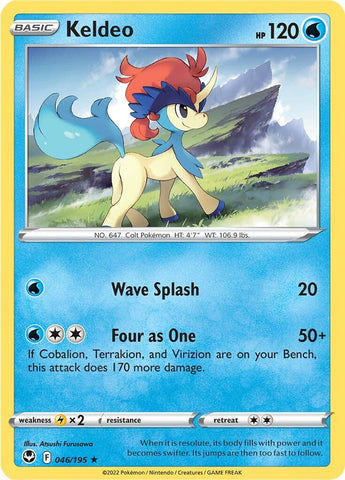 Keldeo (046/195) [Sword & Shield: Silver Tempest] - The Mythic Store | 24h Order Processing
