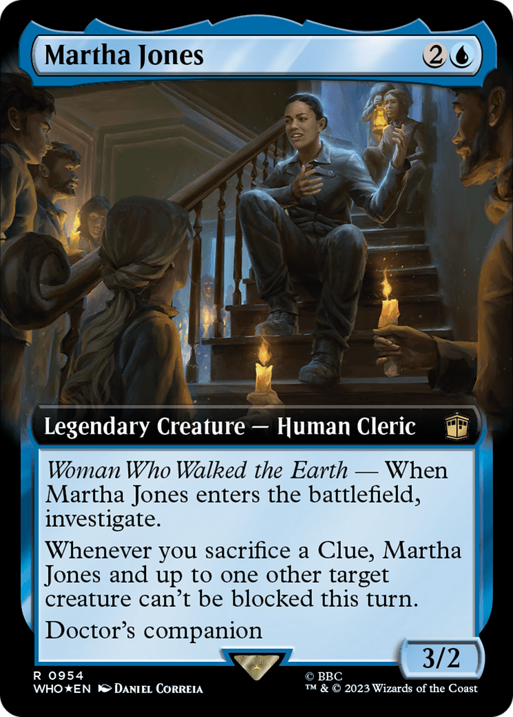 Martha Jones (Extended Art) (Surge Foil) [Doctor Who] - The Mythic Store | 24h Order Processing