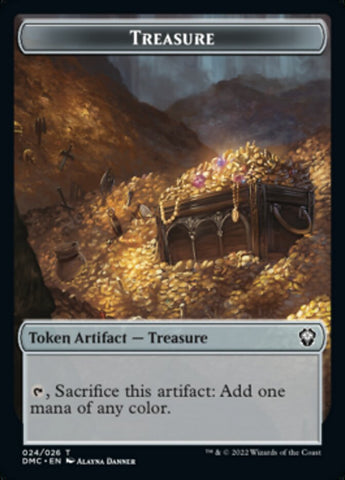 Treasure Token [Dominaria United Commander Tokens] - The Mythic Store | 24h Order Processing