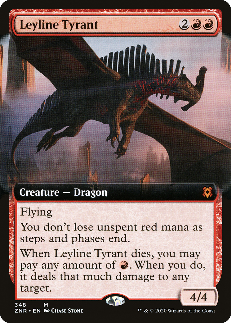 Leyline Tyrant (Extended Art) [Zendikar Rising] - The Mythic Store | 24h Order Processing