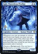 Gale, Waterdeep Prodigy [Commander Legends: Battle for Baldur's Gate Prerelease Promos] - The Mythic Store | 24h Order Processing