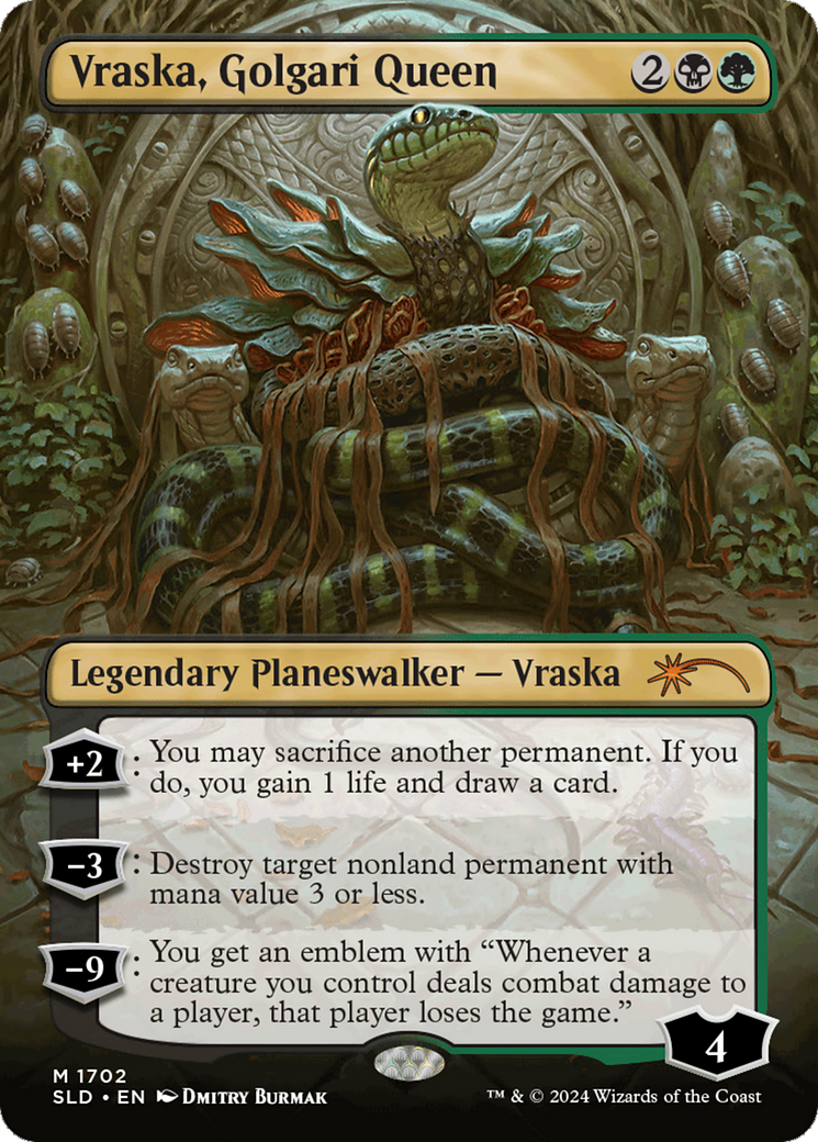 Vraska, Golgari Queen (1702) (Rainbow Foil) [Secret Lair Drop Series] - The Mythic Store | 24h Order Processing