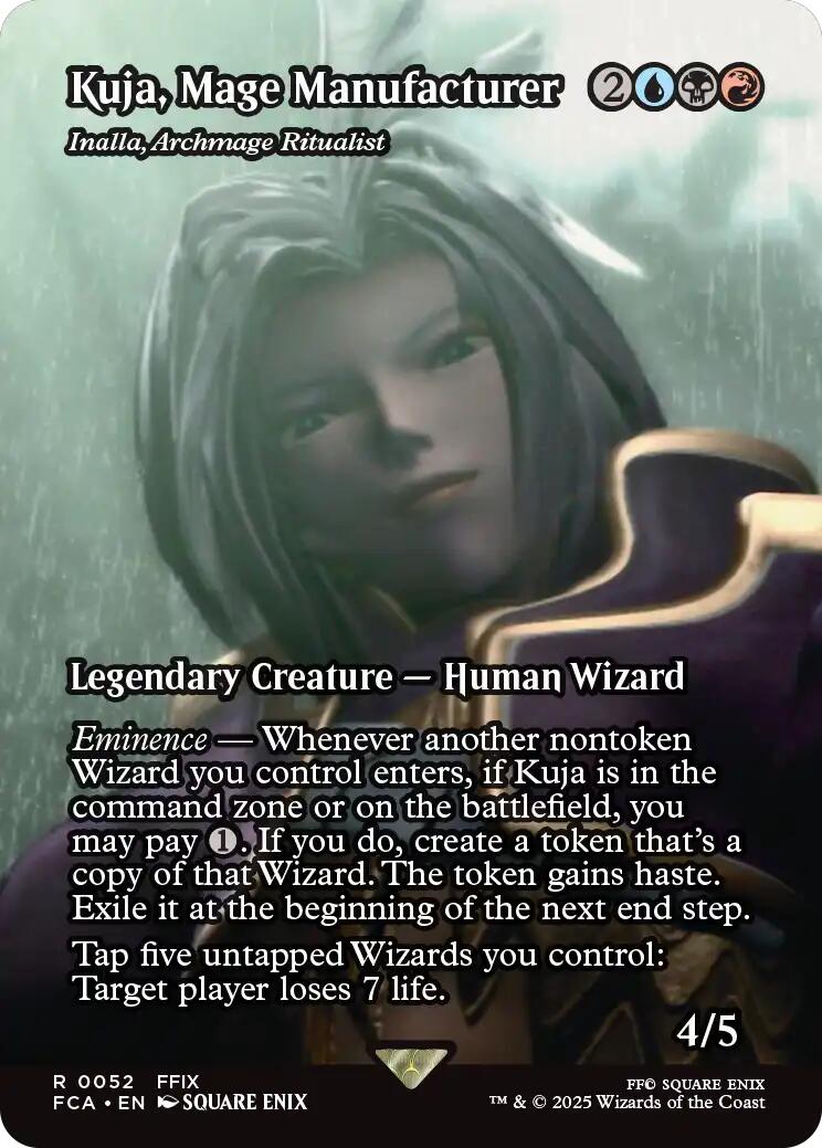 Kuja, Mage Manufacturer - Inalla, Archmage Ritualist (Showcase) [FINAL FANTASY : Through the Ages] - The Mythic Store | 24h Order Processing