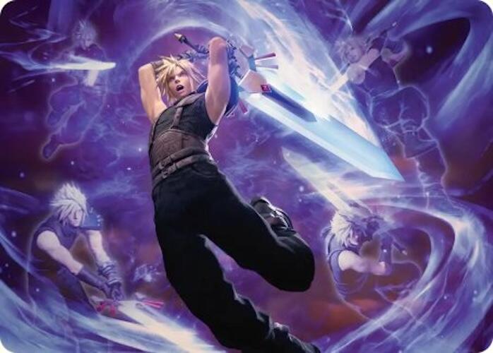 Cloud's Limit Break Art Card [FINAL FANTASY Art Series] - The Mythic Store | 24h Order Processing