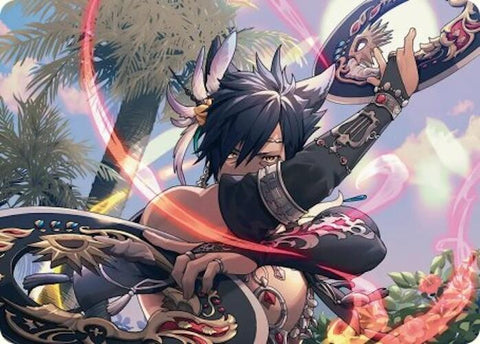 Dancer's Chakrams Art Card [FINAL FANTASY Art Series] - The Mythic Store | 24h Order Processing