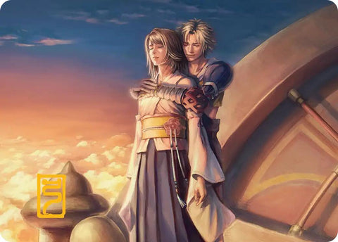 Farewell Art Card (Gold-Stamped Signature) [FINAL FANTASY Art Series] - The Mythic Store | 24h Order Processing