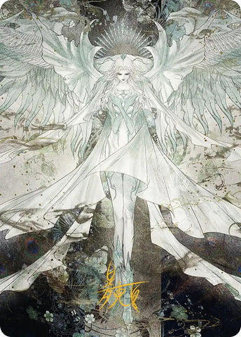 Hydaelyn, the Mothercrystal Art Card (Gold-Stamped Signature) [FINAL FANTASY Art Series] - The Mythic Store | 24h Order Processing