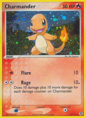 Charmander (113/112) [EX: FireRed & LeafGreen] - The Mythic Store | 24h Order Processing
