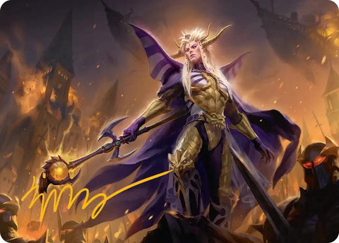 The Emperor of Palamecia Art Card (Gold-Stamped Signature) [FINAL FANTASY Art Series] - The Mythic Store | 24h Order Processing