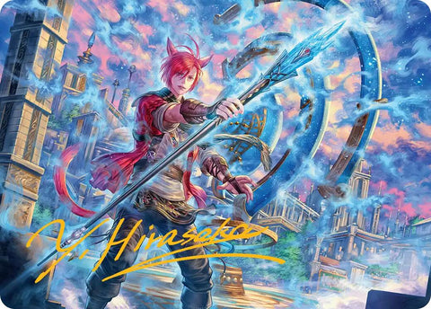 G'raha Tia, Scion Reborn Art Card (19) (Gold-Stamped Signature) [FINAL FANTASY Art Series] - The Mythic Store | 24h Order Processing