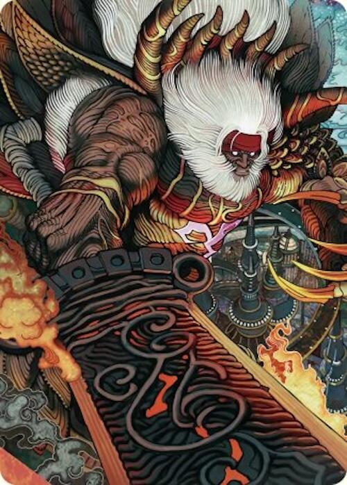 Braska's Final Aeon Art Card [FINAL FANTASY Art Series] - The Mythic Store | 24h Order Processing