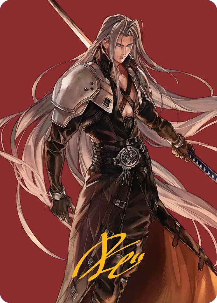 Sephiroth, Fabled SOLDIER Art Card (Gold-Stamped Signature) [FINAL FAN