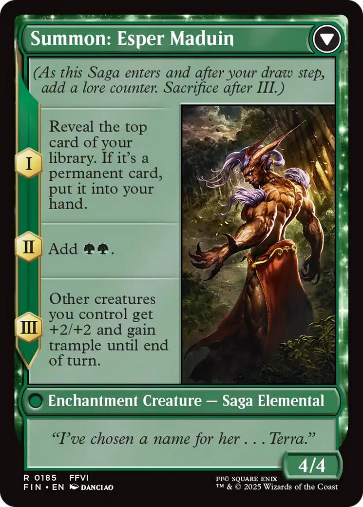 Esper Origins // Summon: Esper Maduin [FINAL FANTASY] - The Mythic Store | 24h Order Processing