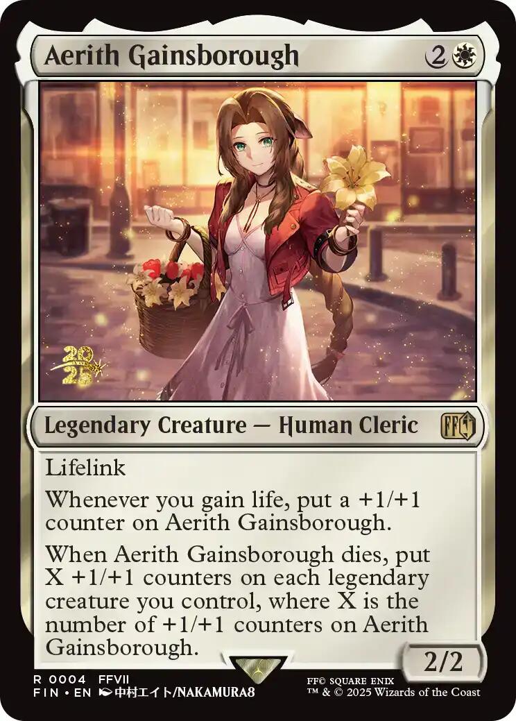 Aerith Gainsborough [FINAL FANTASY Prerelease Promo] - The Mythic Store | 24h Order Processing
