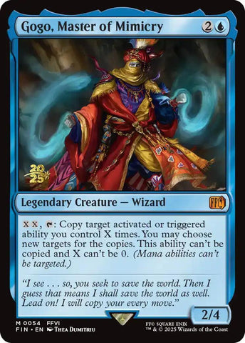 Gogo, Master of Mimicry [FINAL FANTASY Prerelease Promo] - The Mythic Store | 24h Order Processing