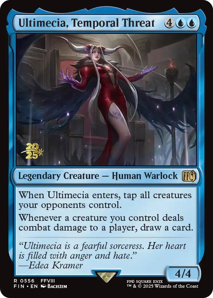 Ultimecia, Temporal Threat [FINAL FANTASY Prerelease Promo] - The Mythic Store | 24h Order Processing