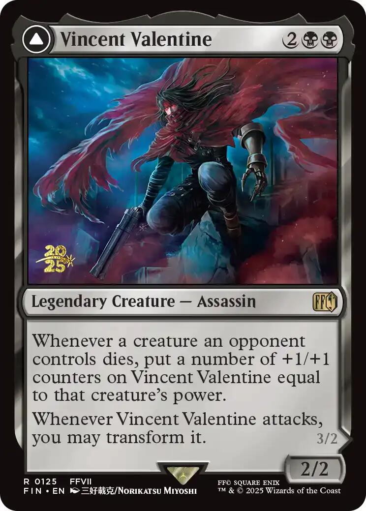 Vincent Valentine // Galian Beast [FINAL FANTASY Prerelease Promo] - The Mythic Store | 24h Order Processing